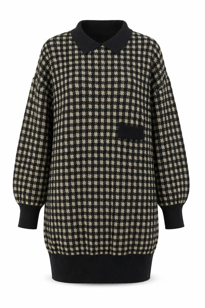 Womens UK Size 20 Cinzano Black Pullover Jumper