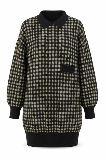 Womens UK Size 20 Cinzano Black Pullover Jumper