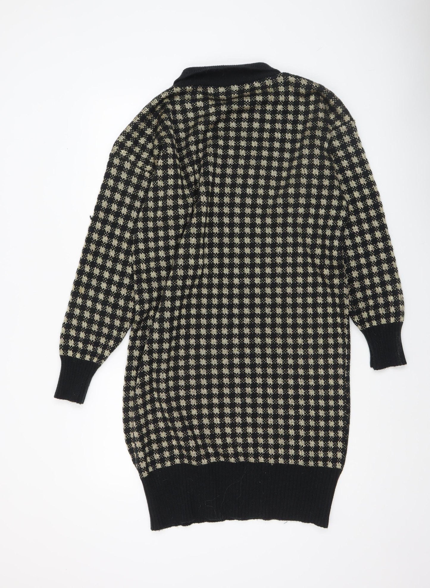 Womens UK Size 20 Cinzano Black Pullover Jumper