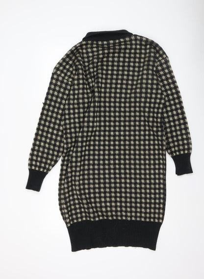Womens UK Size 20 Cinzano Black Pullover Jumper