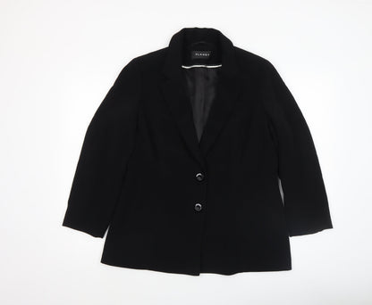 Womens UK Size 14 Planet Regular Black Blazer