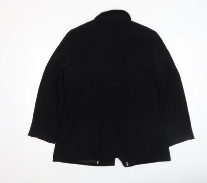 Womens UK Size 14 Planet Regular Black Blazer