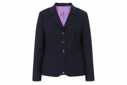 Womens UK Size 14R Brook Taverner Regular Black Suit Jacket