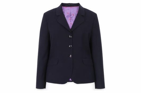 Womens UK Size 14R Brook Taverner Regular Black Suit Jacket