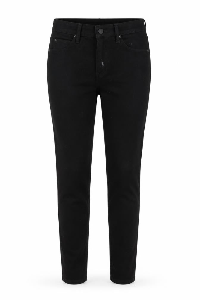 Womens UK Size 12 Lee Slim Fit Skinny Black Jeans