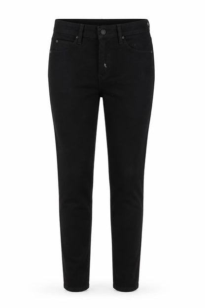 Womens UK Size 12 Lee Slim Fit Skinny Black Jeans