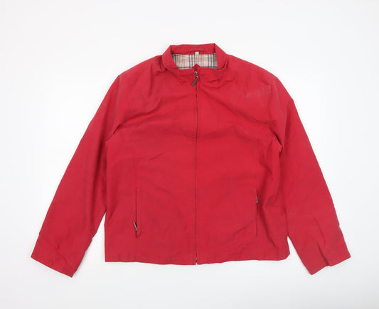Womens UK Size 14 JFW Red Basic Jacket