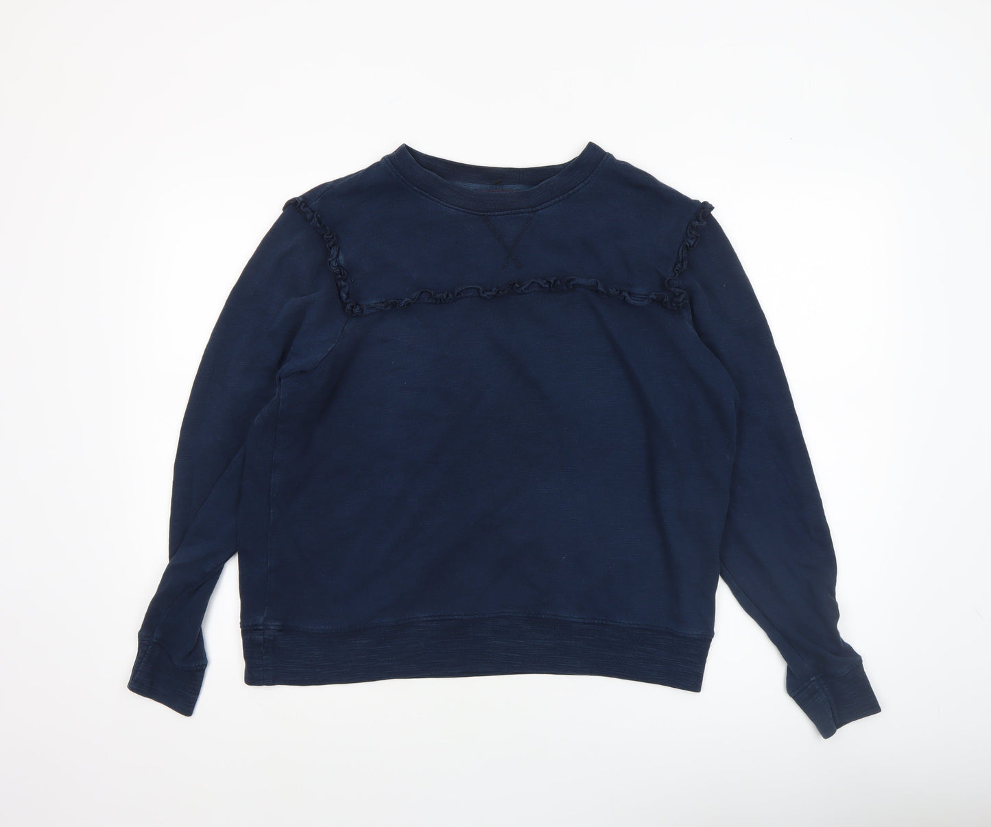 Womens UK Size 14 Marks and Spencer Blue Pullover Sweatshirt