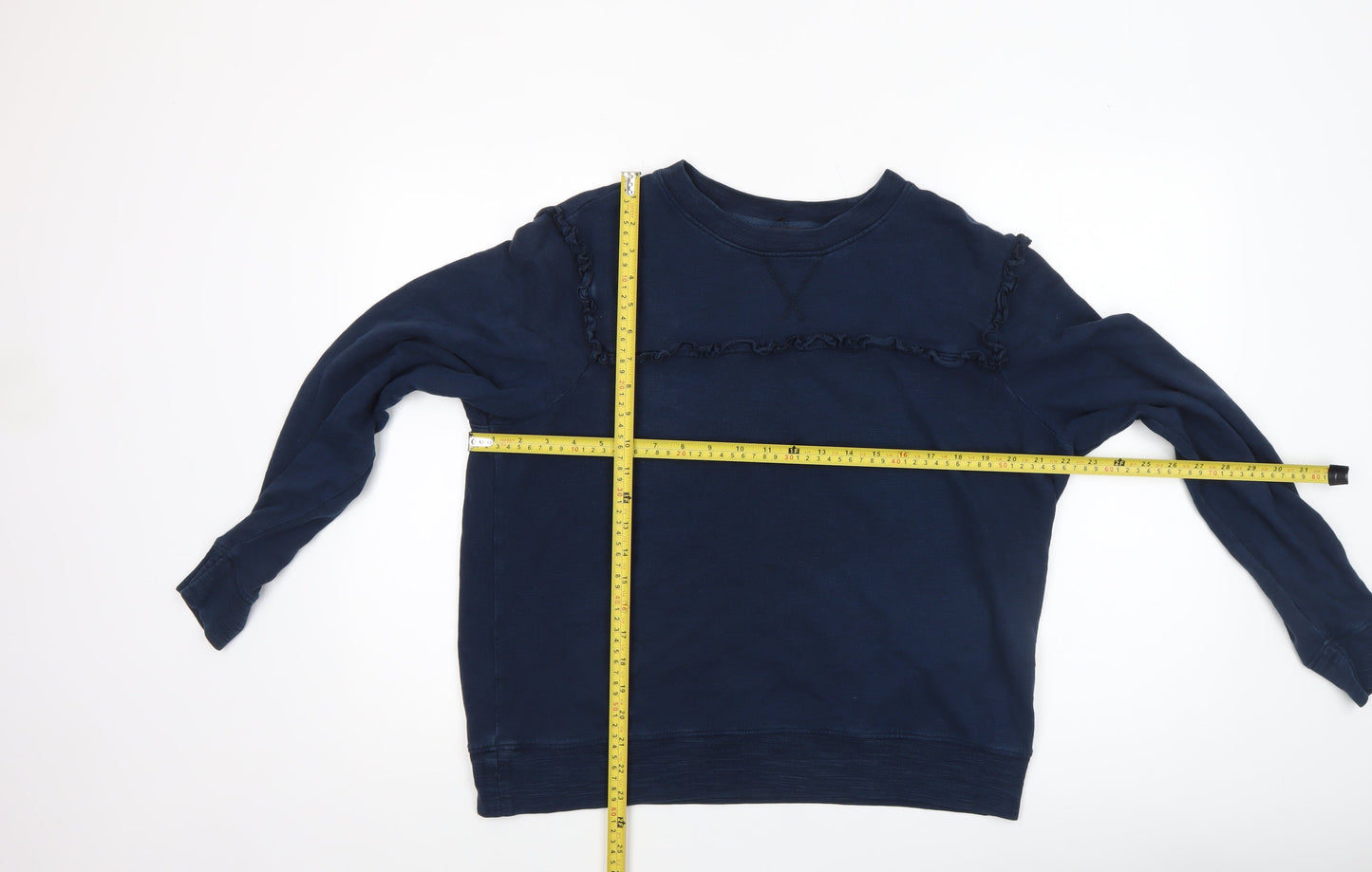 Womens UK Size 14 Marks and Spencer Blue Pullover Sweatshirt