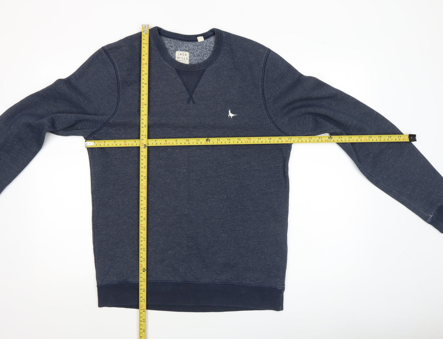 Mens UK Size M Jack Wills Blue Pullover Sweatshirt