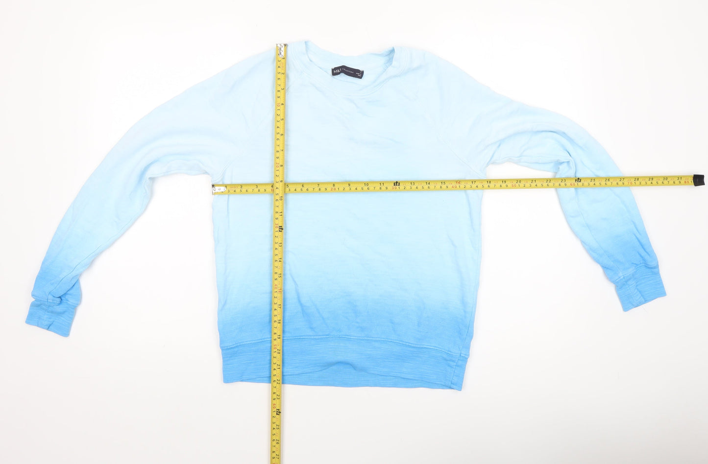 Womens UK Size 6 Marks and Spencer Blue Pullover Sweatshirt