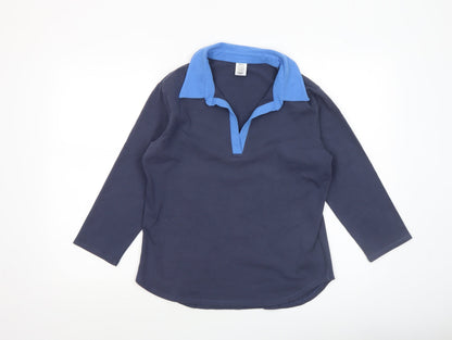 Womens UK Size L Patagonia Blue Classic Polo
