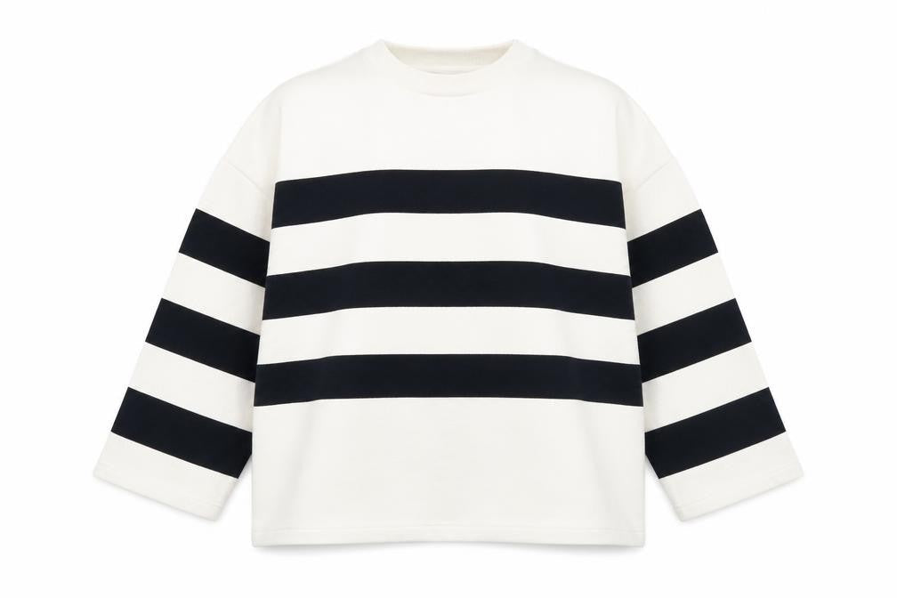 Womens UK Size S RESERVED White Pullover Sweatshirt