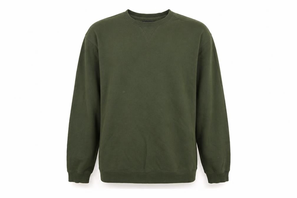 Mens UK Size M Van Heusen Green Pullover Sweatshirt