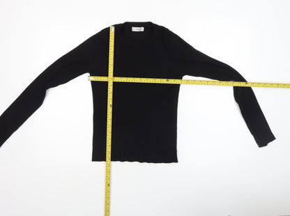 Womens UK Size 12 MNG Black Pullover Jumper