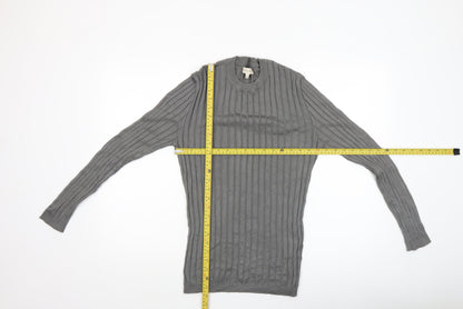 Womens UK Size M River Island Grey Pullover Jumper