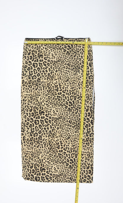 Womens UK Size M Bershka Straight & Pencil Jersey Skirt
