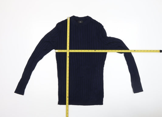 Womens UK Size M River Island Blue Pullover Jumper