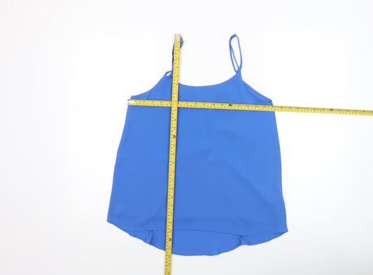 Womens UK Size 10 Oasis Blue Camisole Tank