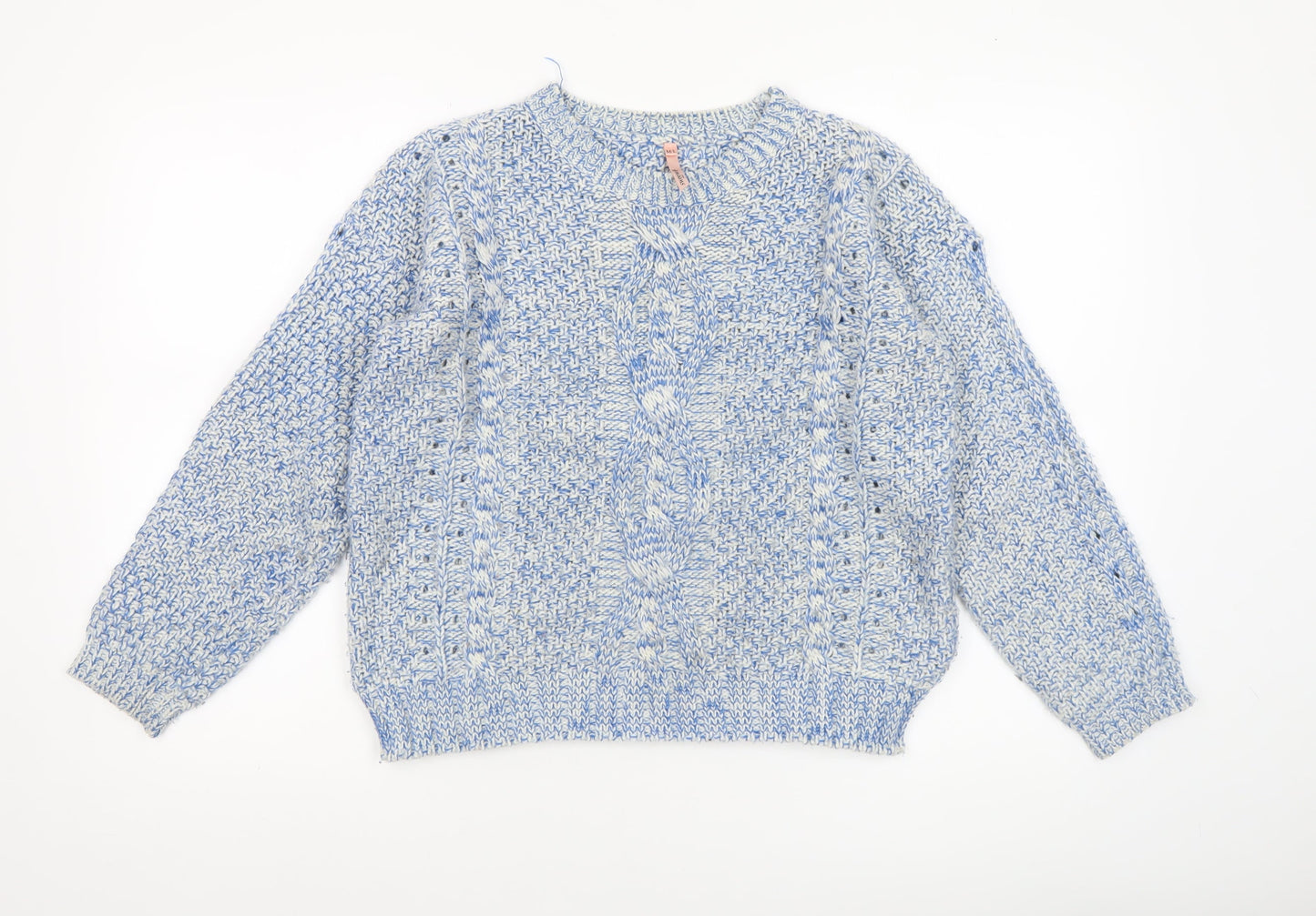 Womens UK Size M Sweewe Paris Blue Pullover Jumper