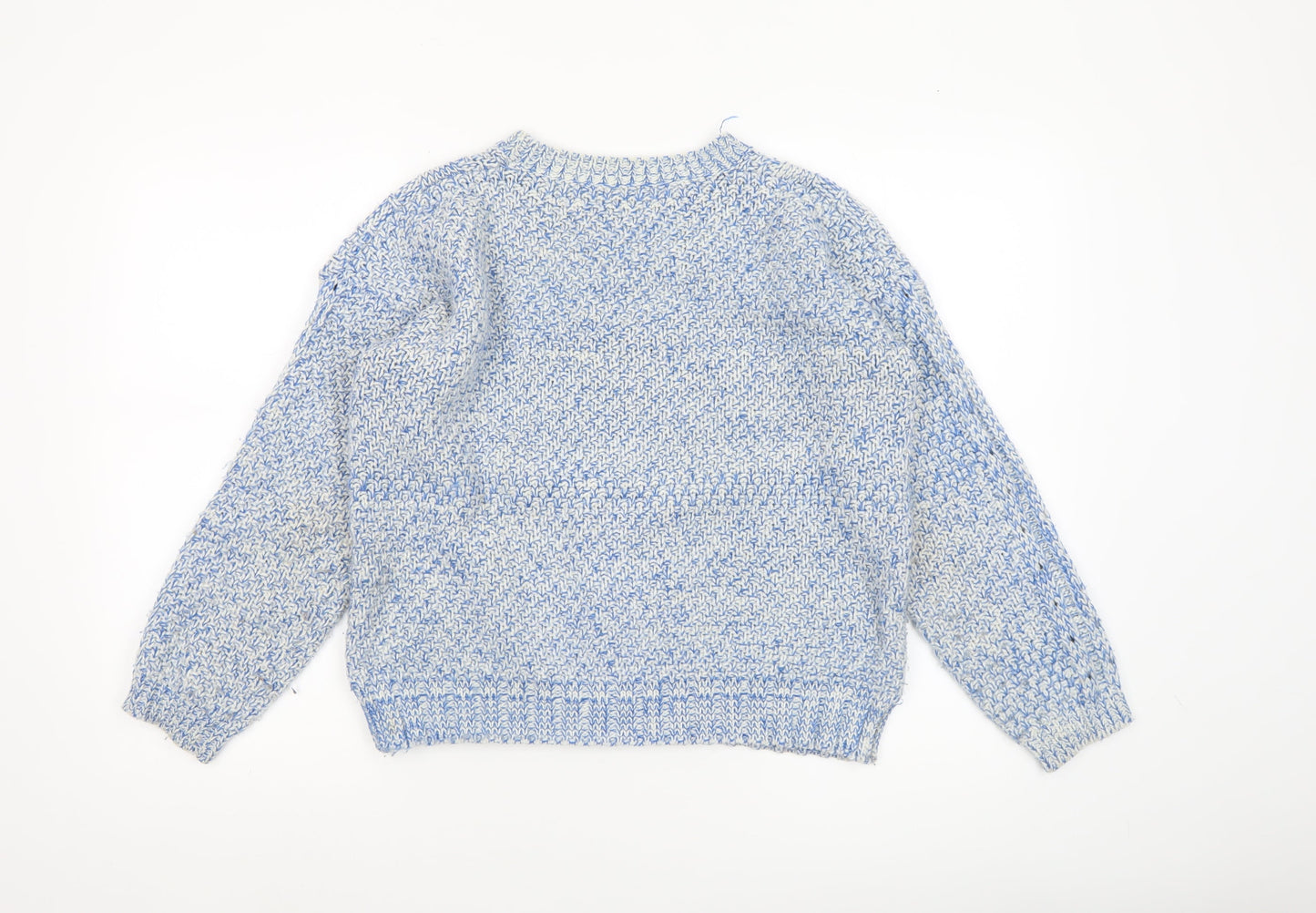 Womens UK Size M Sweewe Paris Blue Pullover Jumper