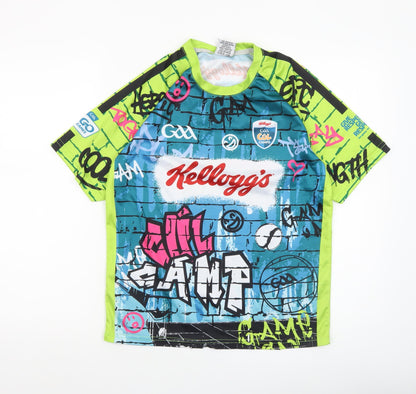 Azzurri Boys Multicoloured 5 Years Graphic Jersey T-Shirt