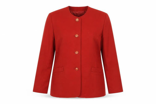 Womens UK Size 8 Viyella Regular Red Blazer