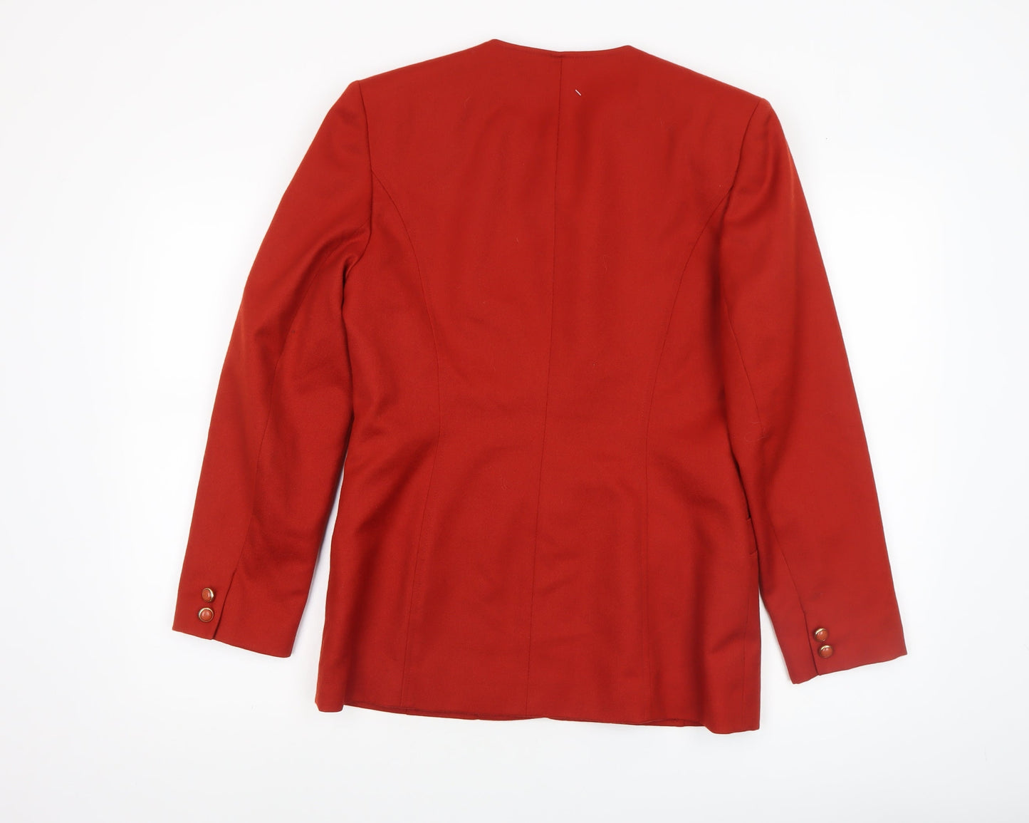 Womens UK Size 8 Viyella Regular Red Blazer