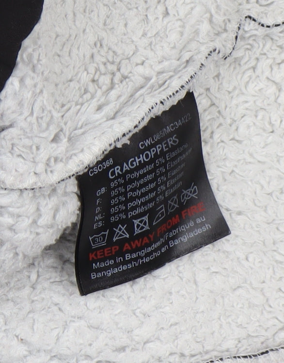 Womens UK Size 14 Craghoppers Black Soft Shell