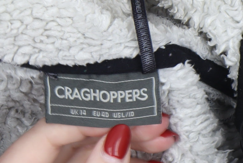 Womens UK Size 14 Craghoppers Black Soft Shell