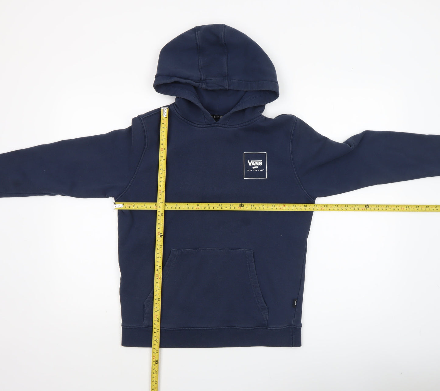 Boys UK Size L VANS Blue Pullover Hoodie
