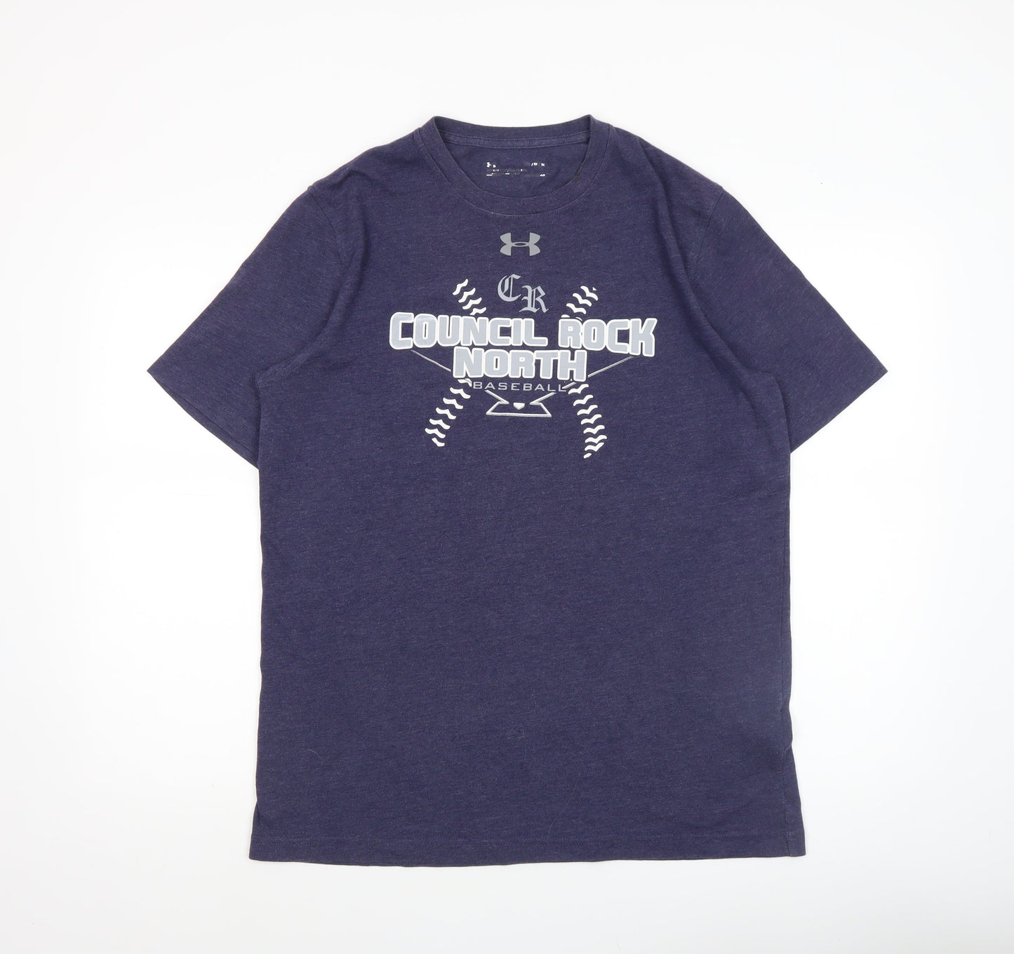 Mens UK Size M Under armour Blue  T-Shirt