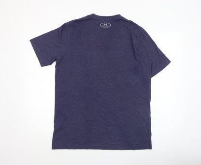 Mens UK Size M Under armour Blue  T-Shirt