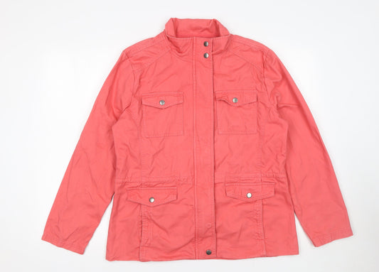 Womens UK Size 12 Atlas For Women Pink Basic Jacket