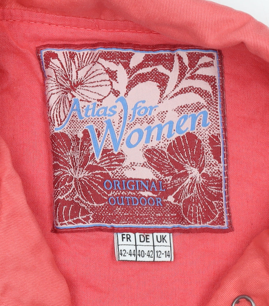 Womens UK Size 12 Atlas For Women Pink Basic Jacket