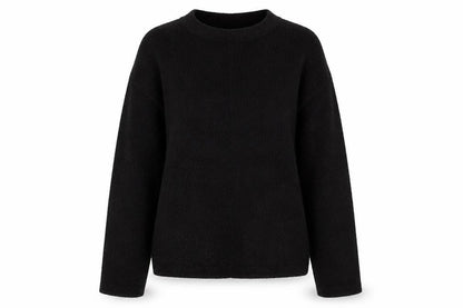 Womens UK Size M Marks and Spencer Black Pullover Jumper
