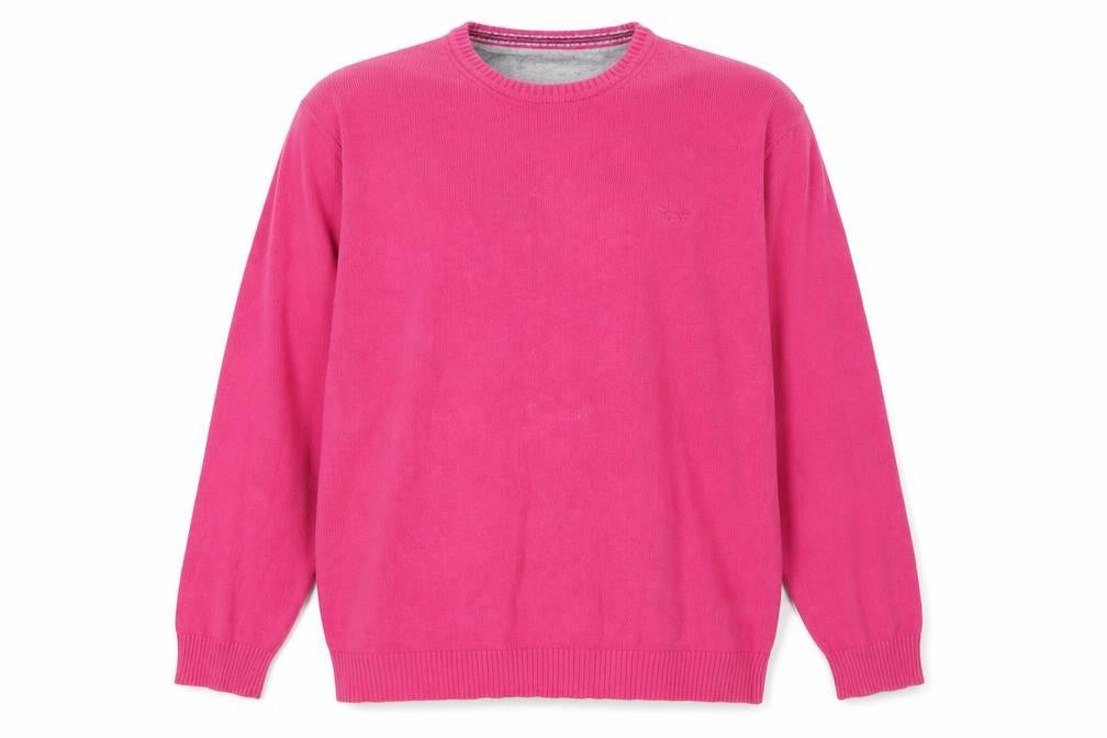 Mens UK Size XL Wolsey Pink Pullover Jumper
