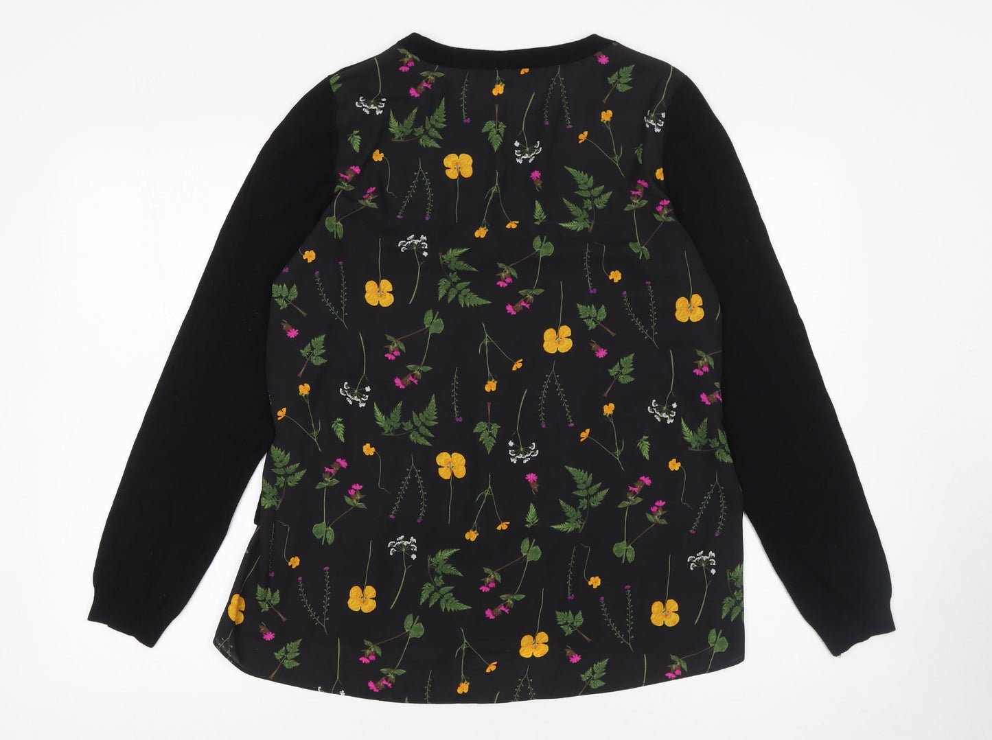Womens UK Size 12 NEXT Black Pullover Jumper