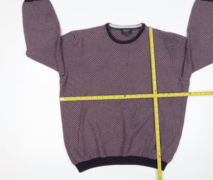 Mens UK Size 2XL Marks and Spencer Multicoloured Pullover Jumper