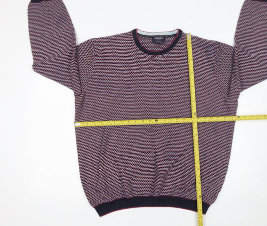 Mens UK Size 2XL Marks and Spencer Multicoloured Pullover Jumper