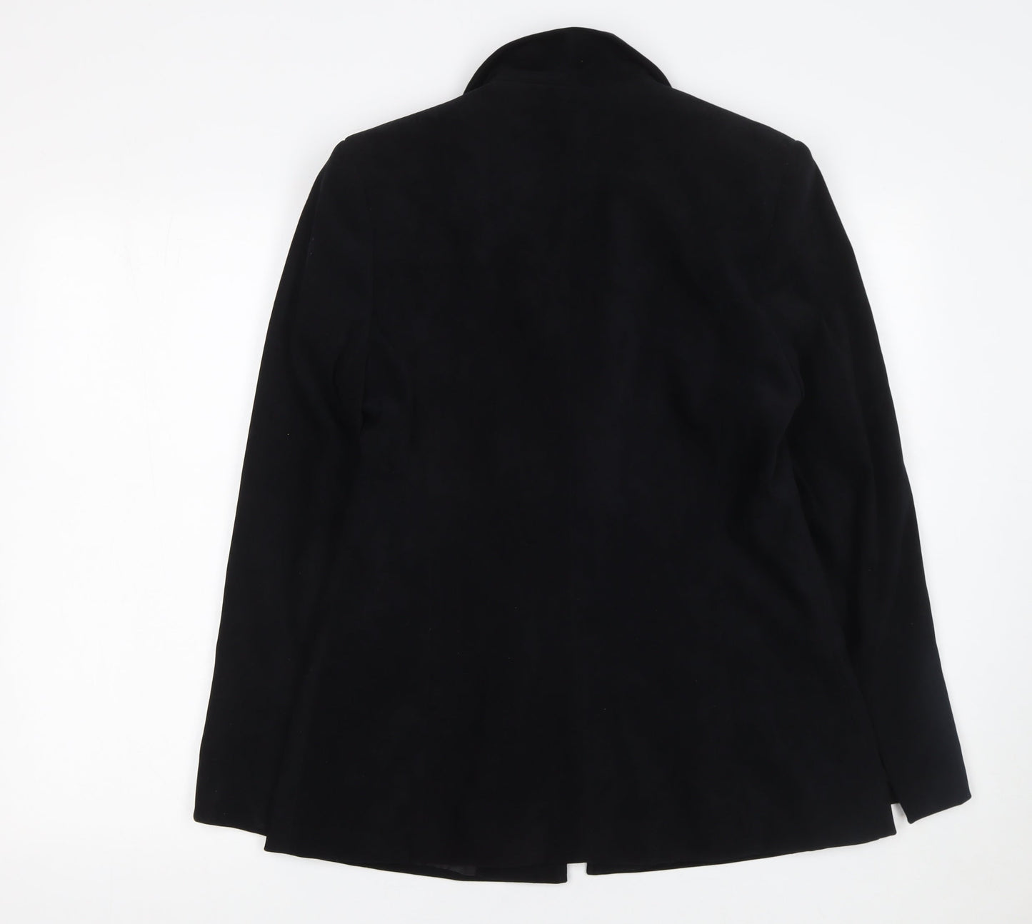 Womens UK Size 12 AMARANTO Regular Black Blazer