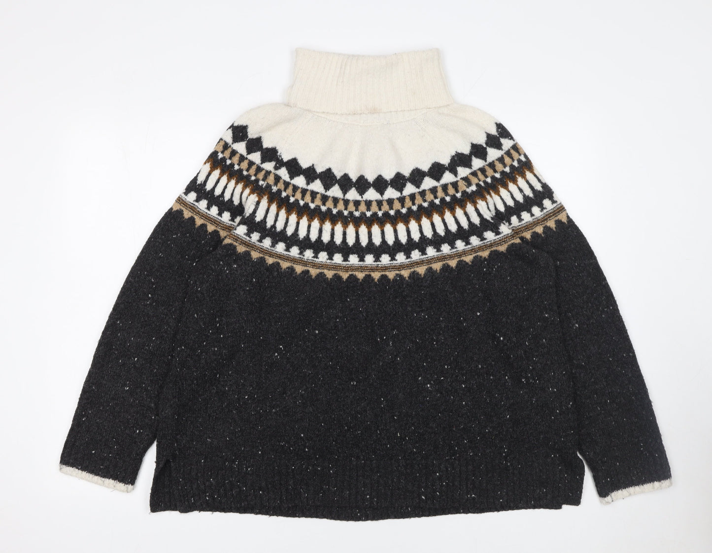 Womens UK Size L Marks and Spencer Black Pullover Jumper