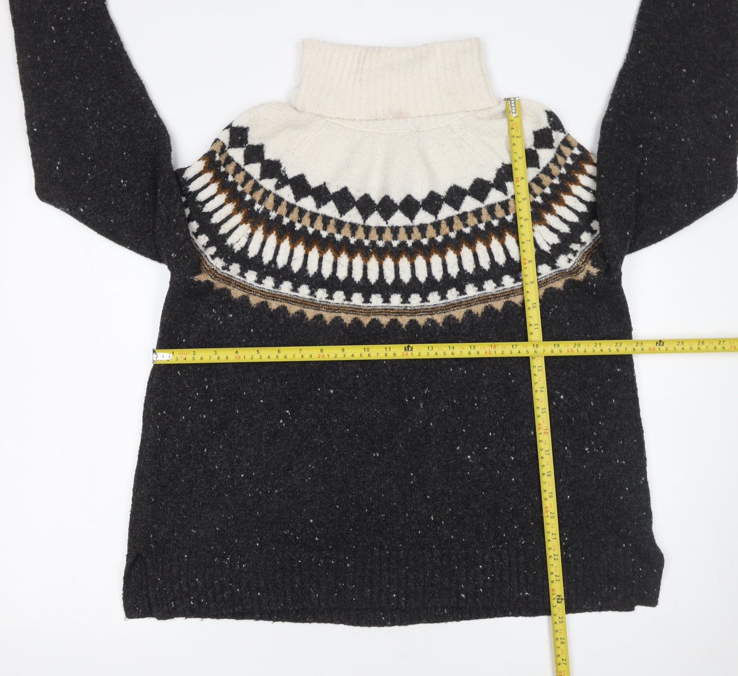 Womens UK Size L Marks and Spencer Black Pullover Jumper