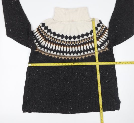 Womens UK Size L Marks and Spencer Black Pullover Jumper