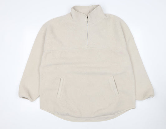 Womens UK Size 16 Dunnes Stores Beige Pullover Sweatshirt