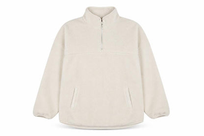 Dunnes Womens Beige Fleece Pullover Sweatshirt Large