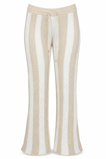 Womens UK Size 10 Seven Wonders Relaxed Fit Casual Travel Beige Trousers