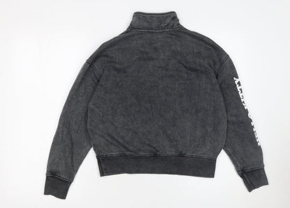 Primark Girls Black Hello Kitty Full Zip Fleece Sweatshirt 11-12 Years