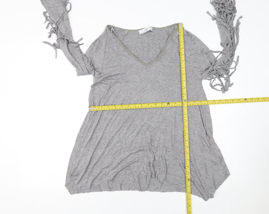Womens UK Size 8 Zara Grey Pullover Jumper