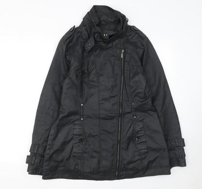 Womens UK Size 14 NEXT Black Military Jacket